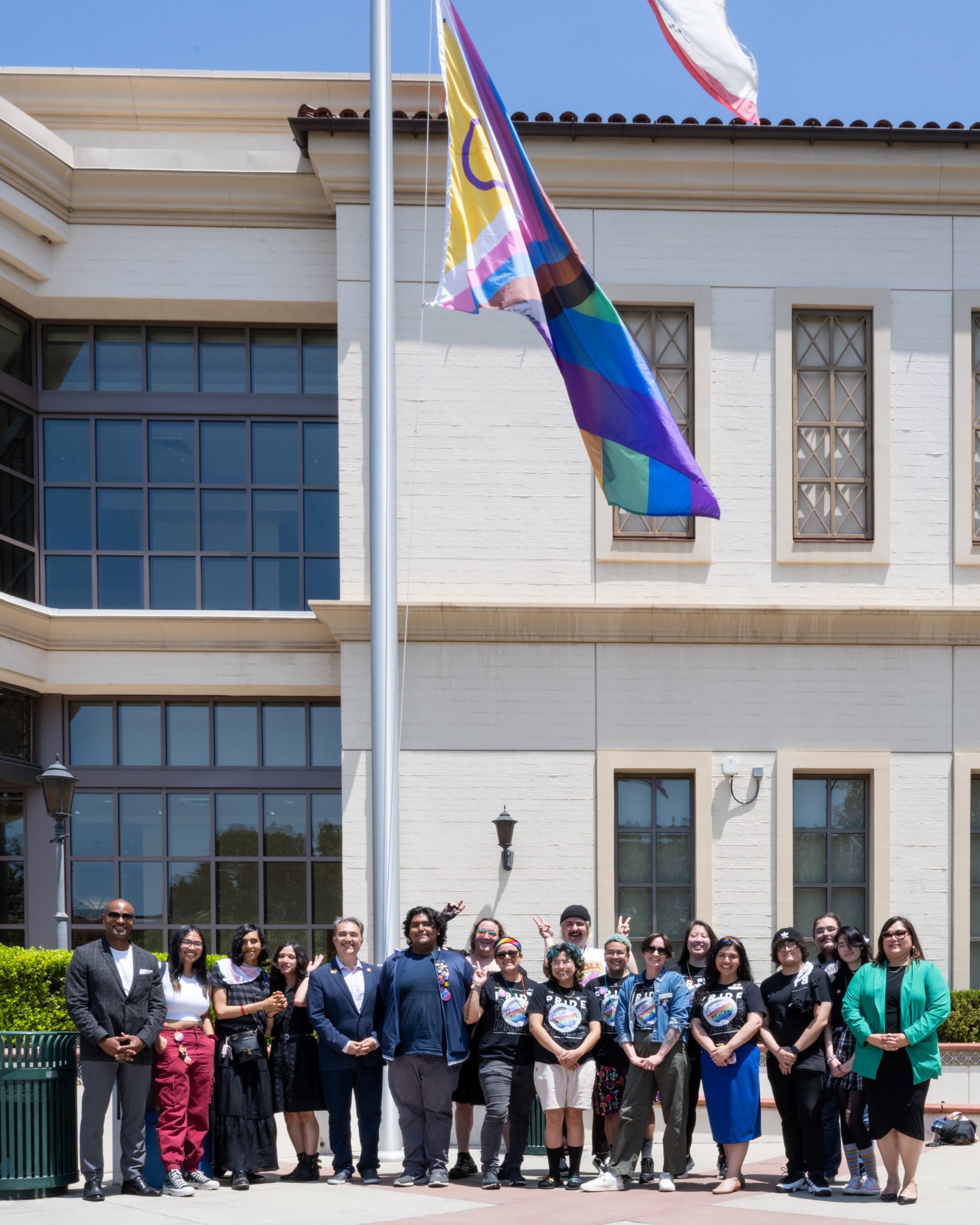 LGBTQIA2S+ Flag Raising Ceremony